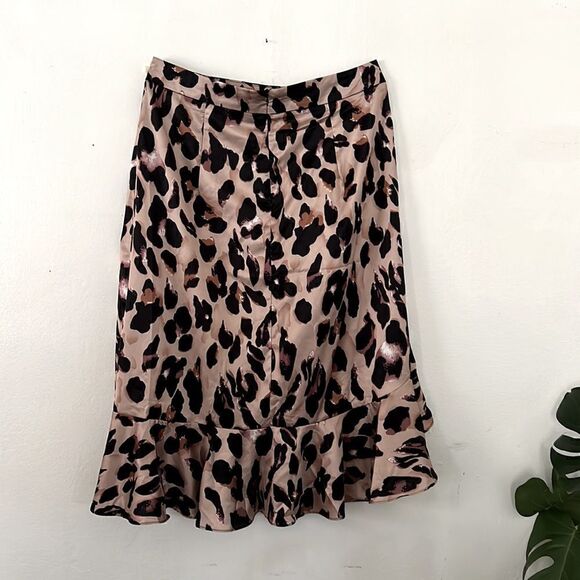 SHEIN Animal print skirt EUC - Picture 4 of 6